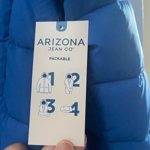 Boys packable jacket.